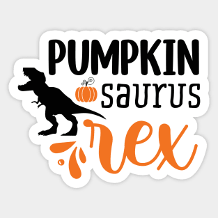 Pumpkinsaurus rex Sticker